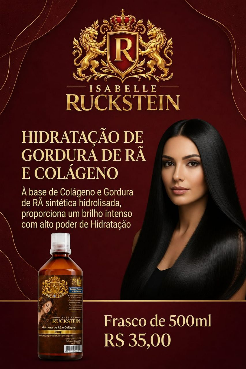 Hidratação de Gordura de Rã & Colágeno