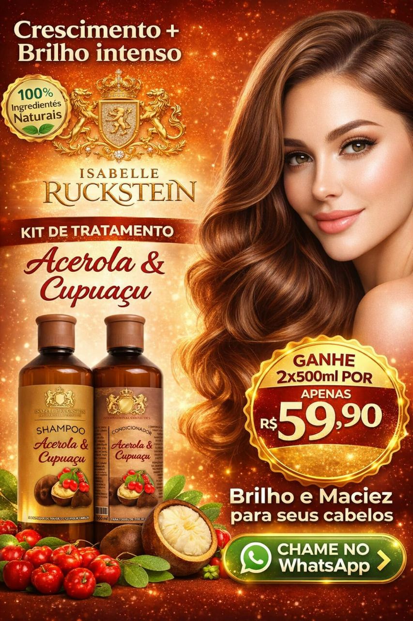 Kit Tratamento Acerola & Cupuaçu