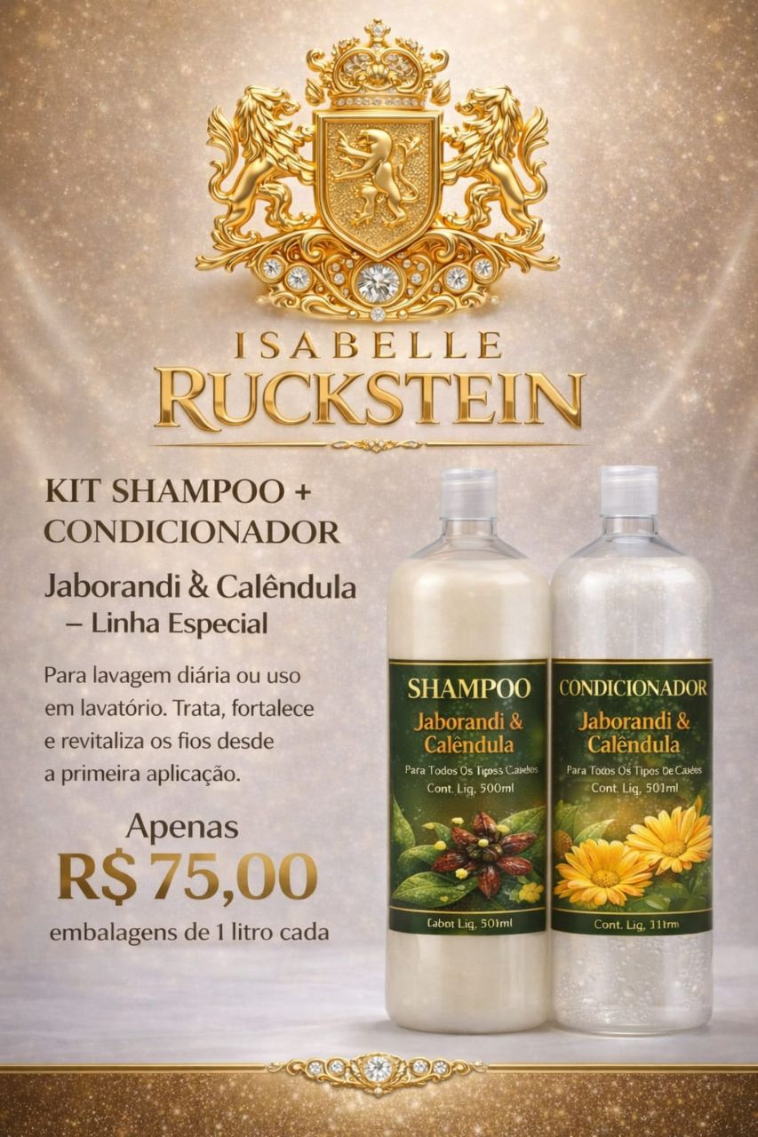 Kit Especial Jaborandi & Calêndula