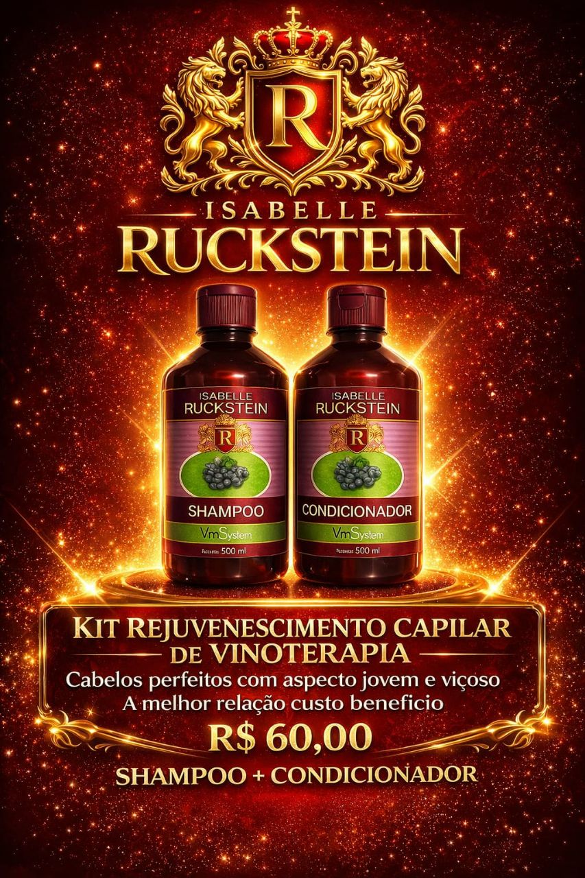 Kit Rejuvenescimento Capilar de Vinoterapia